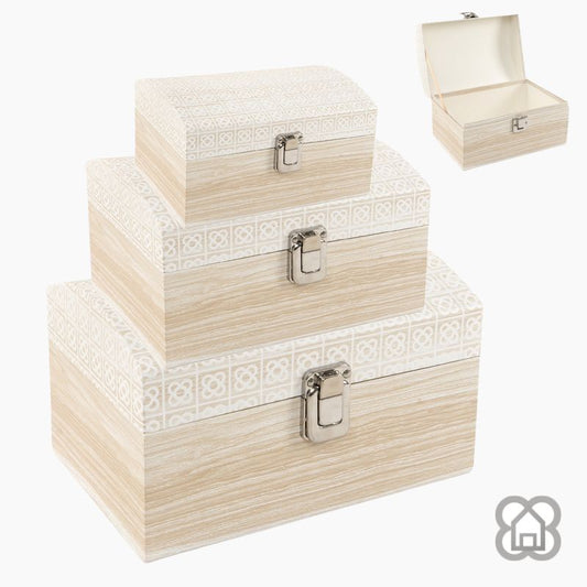 Baúles Panot Nordic Cartón - Set 3