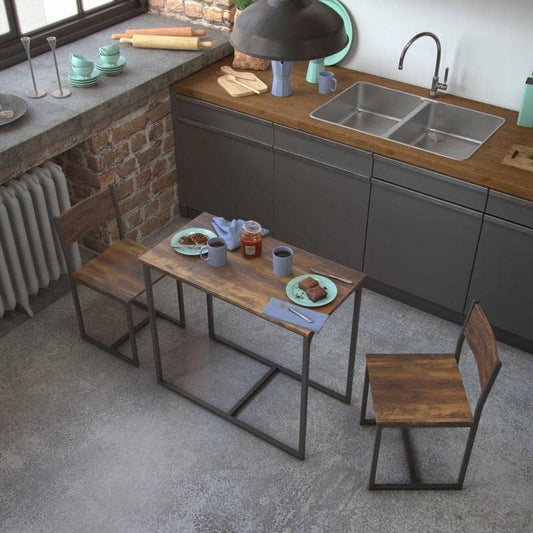 Juego Mesa y dos Sillas "Benguer" - Precio de fábrica