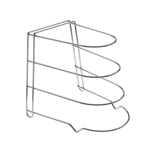 Organizador de sartenes cromado 23 x 25 x 27 cm