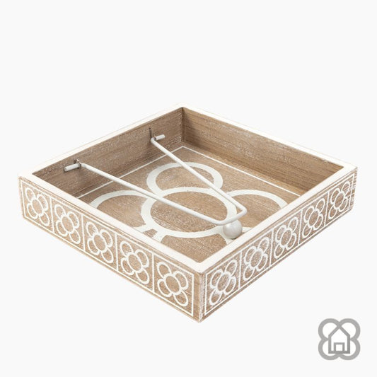 Servilletero Panot Nordic 19x19x4cm