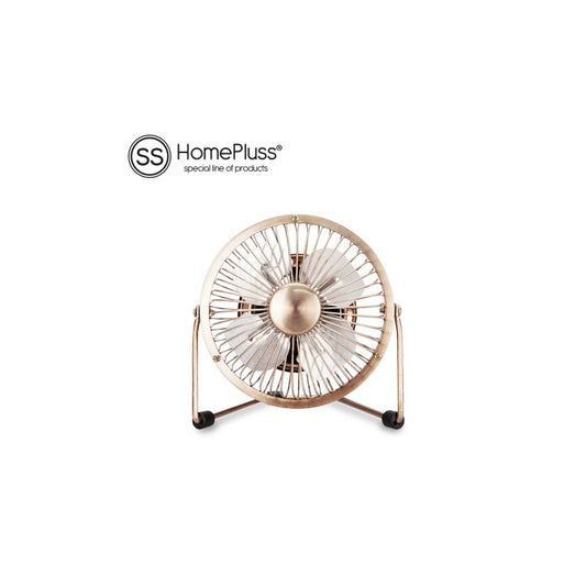 Ventilador sobremesa USB 15CM 3W COBRE