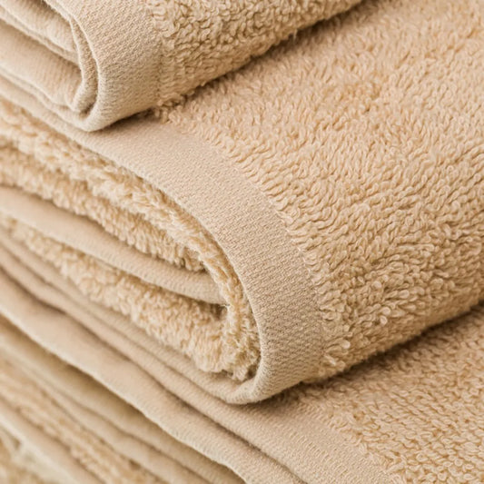 Toalla de baño 100% Algodón Beige 50x100cm