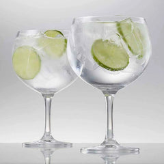 Juego 4 copas GIN TONIC, Cristal, 72cl / 23,6oz | Copas Especiales, de alta Calidad, PRODUCTO EUROPEO