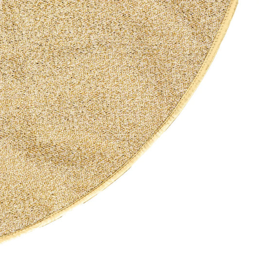 Alfombra Cubre Pie para Árbol Pino de Navidad ø90cm - "Goldine"
