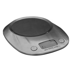 Báscula de Cocina con Cuento Medidor y Pantalla LCD, Acero Inoxidable, 5 kg / 11 lbs | 21x11x23cm