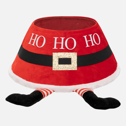 Pie de Pino "Noelita" ø56cm - Cubre árbol de Poliéster de Papá Noel