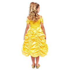 Disfraz Piencesa "Sofia" para niñas - Vestido Amarillo de Carnaval Infantil para Fiestas Cumpleaños