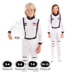 Disfraz Astronauta "Neil" para niños y niñas - Disfraz Traje de Carnaval infantil para Fiestas - Disfraz de profesiones unisex