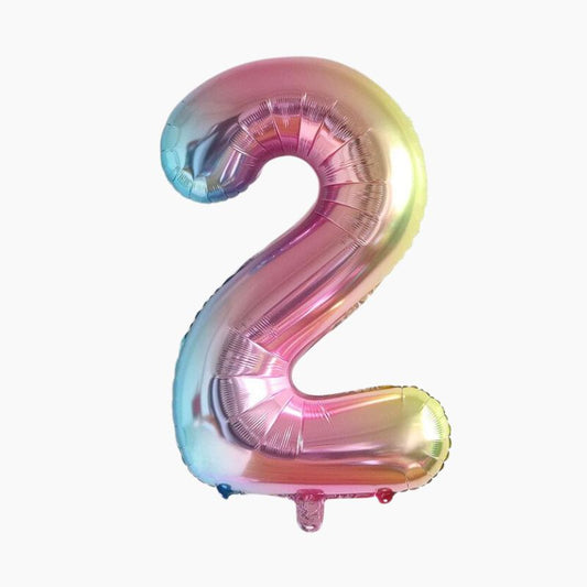 Globo mylar 110cm pastel Nº2