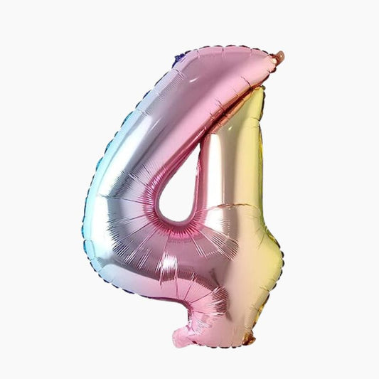 Globo mylar 110cm pastel Nº4