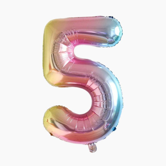 Globo mylar 110cm pastel Nº5