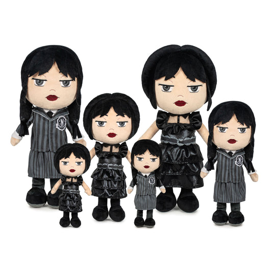 Peluche Miércoles 32/40cm - Netflix Wednesday Addams Plush Toys | Muñeca de Trapo - Producto Original Certificado