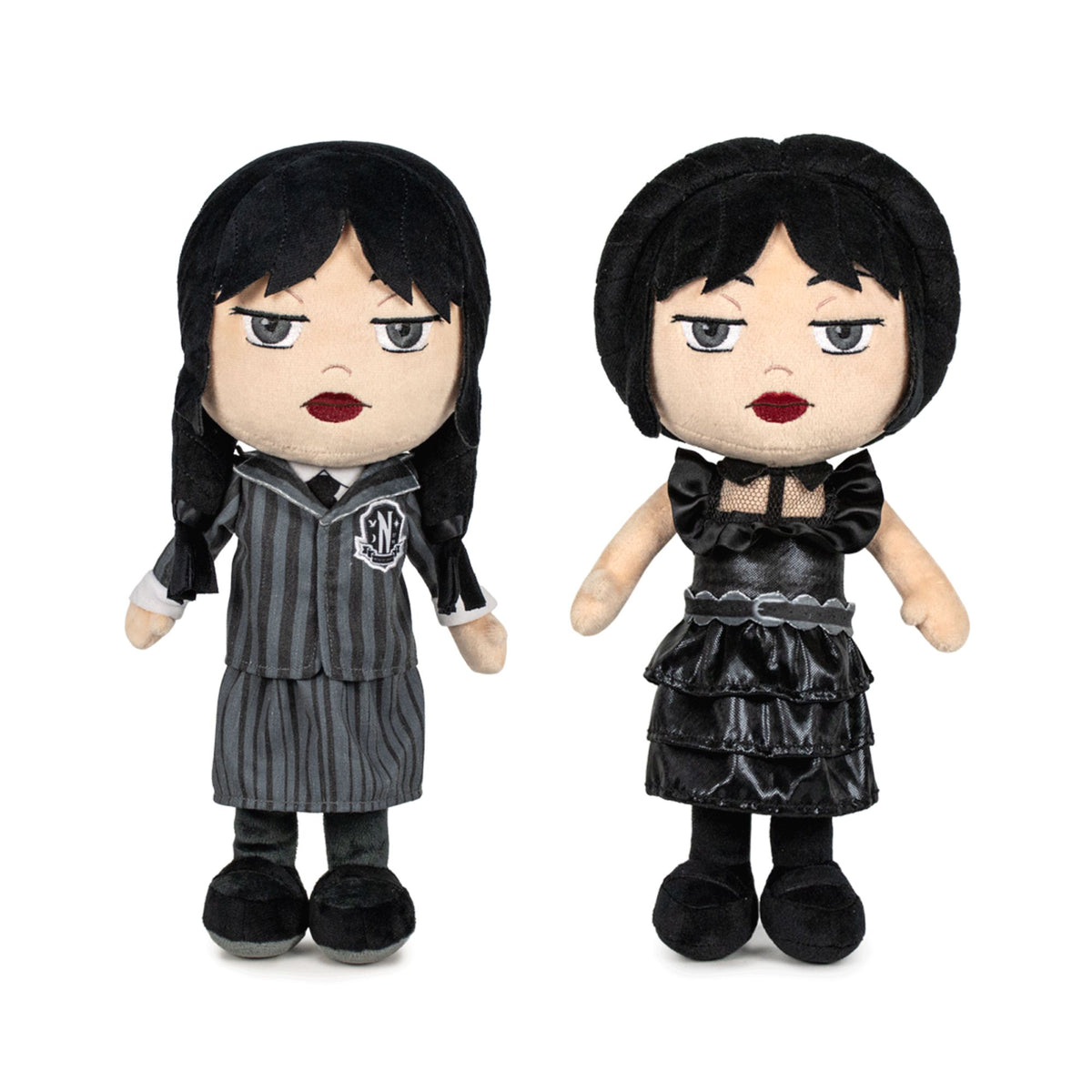 Peluche Miércoles 32/40cm - Netflix Wednesday Addams Plush Toys | Muñeca de Trapo - Producto Original Certificado