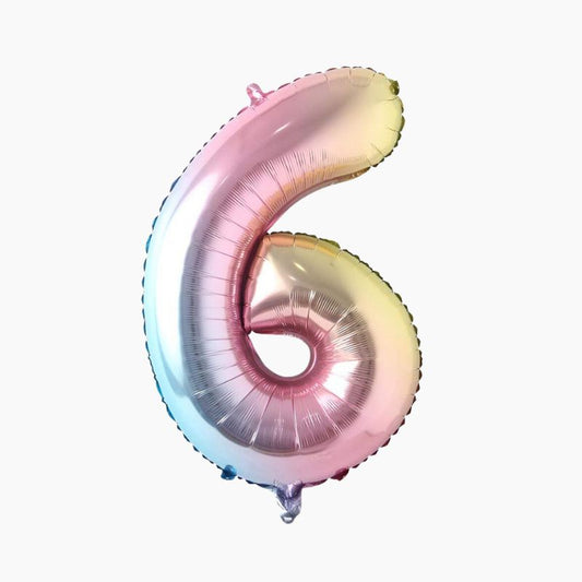 Globo mylar 110cm pastel Nº6