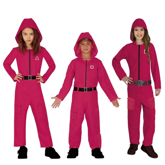 Disfraz de Guardia Vigilante (El Juego del Calamar) para niños
