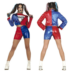 Disfraz de Chica Rebelde Glamorosa (Harley Quinn) para mujer