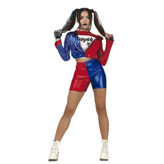Disfraz de Chica Rebelde Glamorosa (Harley Quinn) para mujer