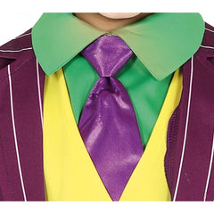 Disfraz de Villano Loco (Joker) para niño