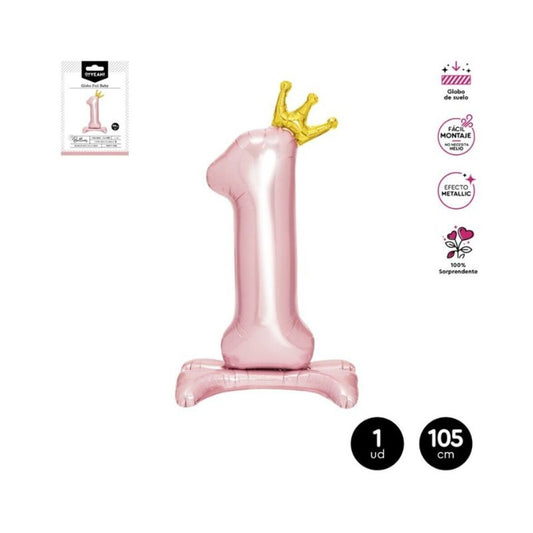 Set globo rosa Nº 1