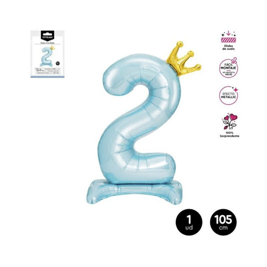 Set globo azul Nº 2