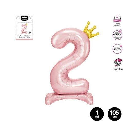 Set globo rosa Nº 2