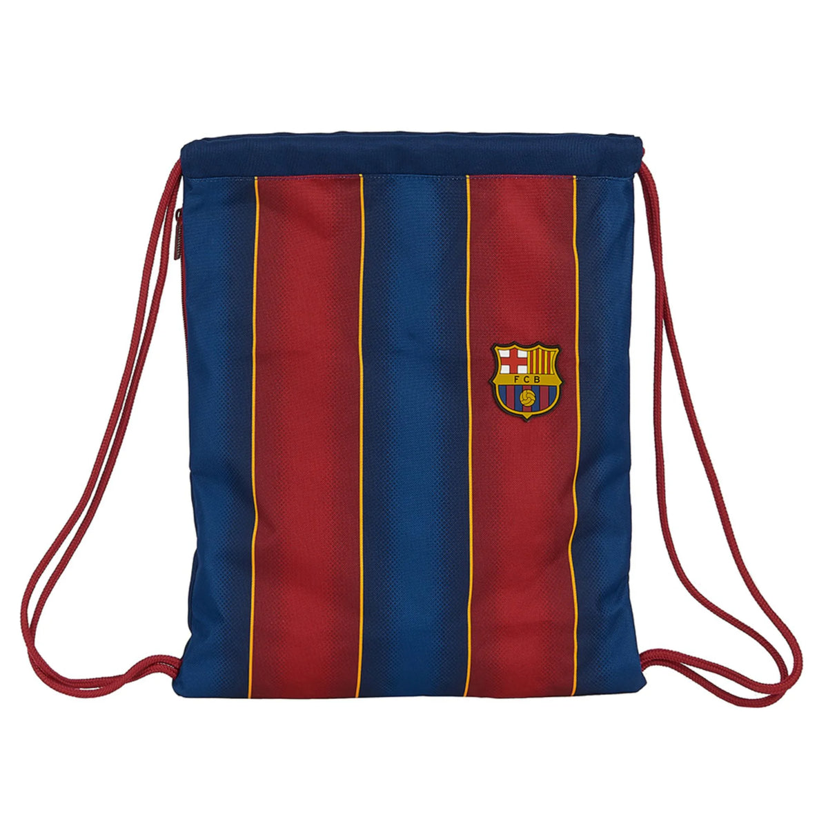 FC BARCELONA Saco Deportivo 1ª Equipación - Cremallera en el lateral - Producto Original Certificado