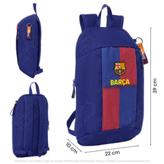 FC BARCELONA Mochila Cremallera Vertical 1a EQUIP. 25/26 - Producto Oficial