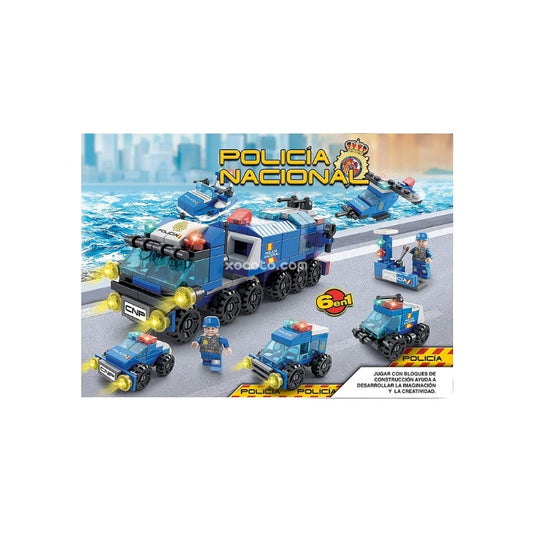 Vehículo construible policía | Playjocs