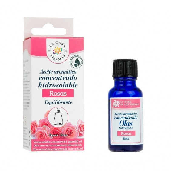 Aceite Aromático Concentrado Hidrosoluble Rosas