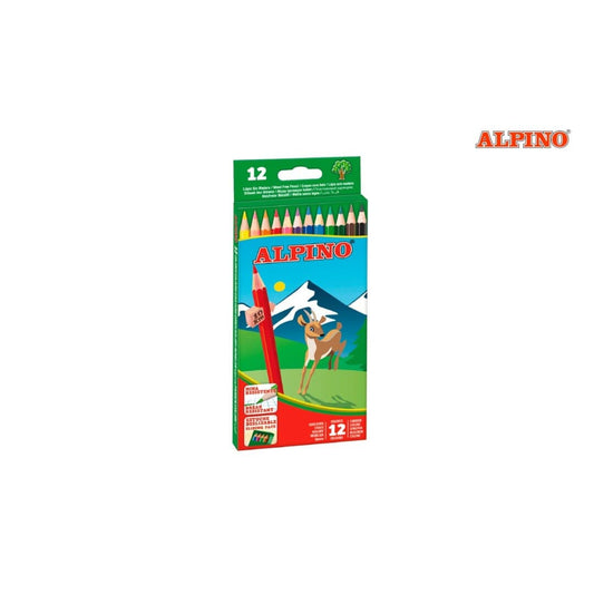 Lápices 12 colores ALPINO
