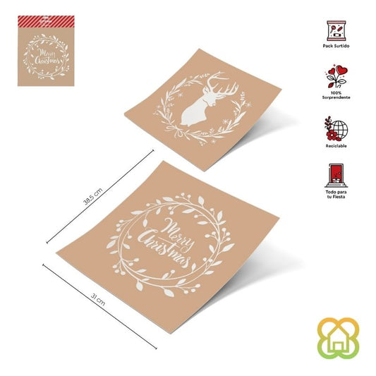 Pegatinas Christmas Mood A 31x38.5 cm