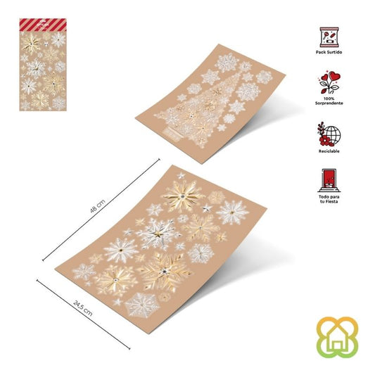 Pegatinas Christmas Mood J 24.5x48 cm