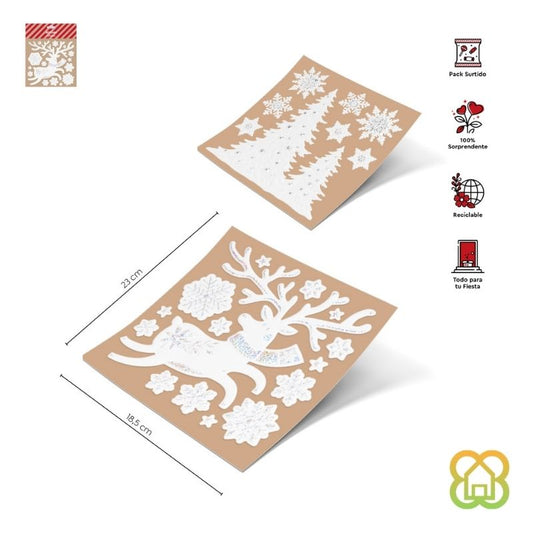 Pegatinas Christmas Mood N 18.5x23 cm