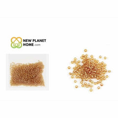 Perla miel mate 2mm 10g/paquete