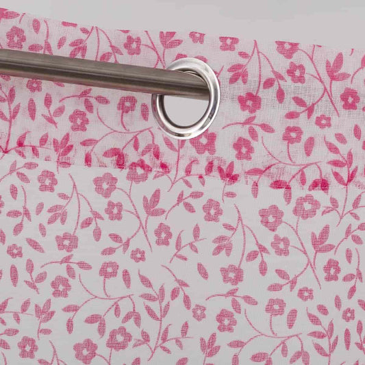 Cortina Bell2 pink polyester rosa 140 X 260 CM