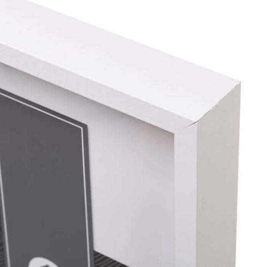 Portafotos 10x15 Mdf Blanco 11,60x3,50x16,60 cm