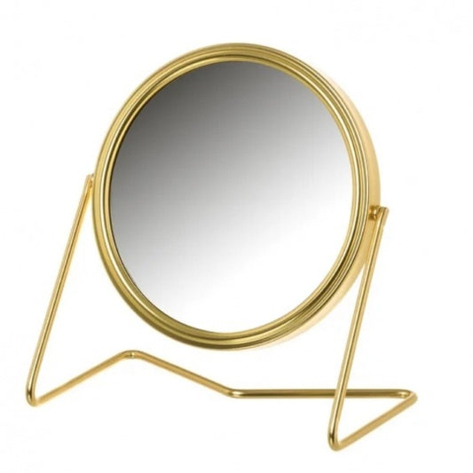 ESPEJO SOBREMESA ORO