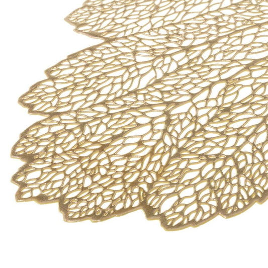 Salvamantel pvc dorado 36x47cm