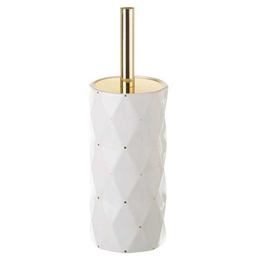 Escobillero Gold 1 Ceramica Blanco