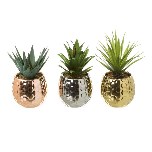 Planta Piña 3/M Plástico 9x9x18 cm