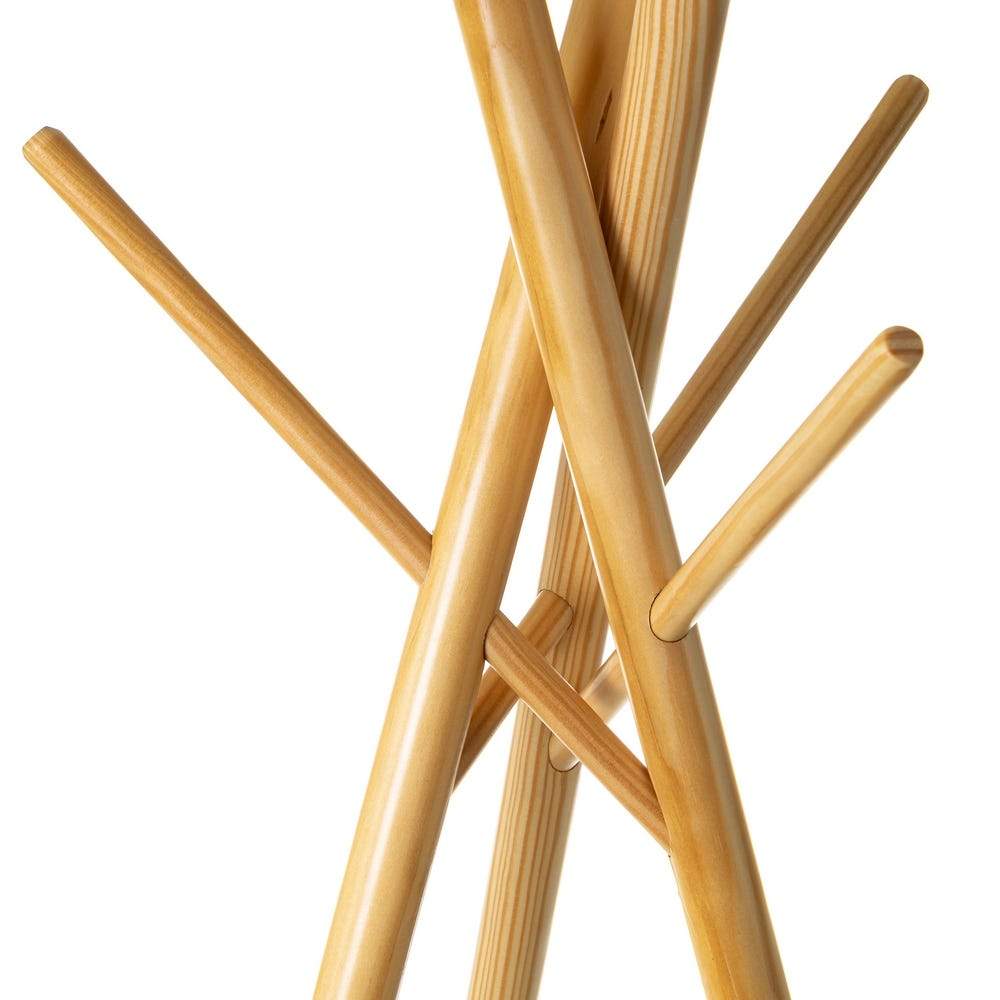 Perchero de Bambú 70 x 70 x 173 cm