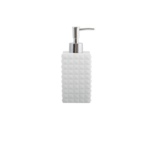 Distribuidor de jabón Kubik blanco