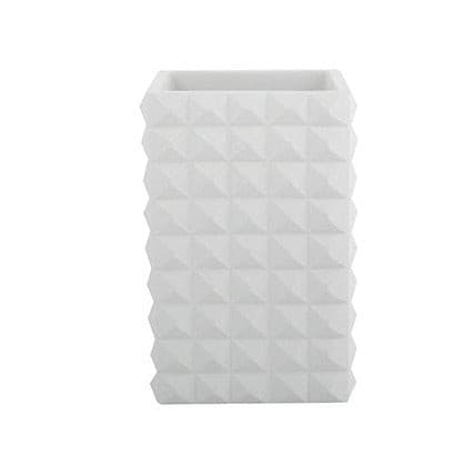 Vaso Diamond Blanco 7,2x7,2x10,6 cm