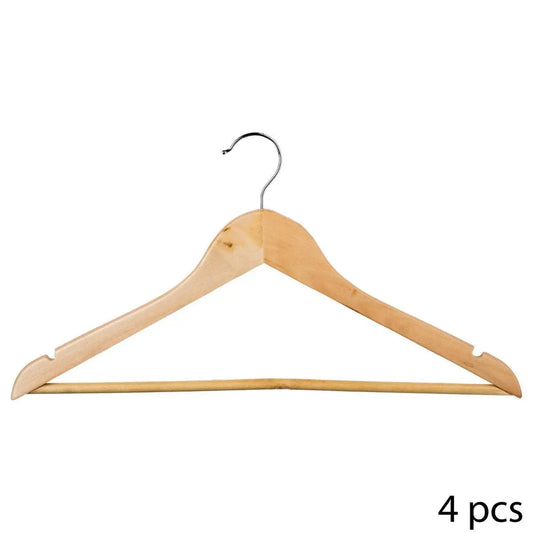 Set 4 Perchas de Madera