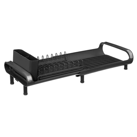 Escurridor Extensible 1 Nivel Gris Polipropileno 27cm a 49cm