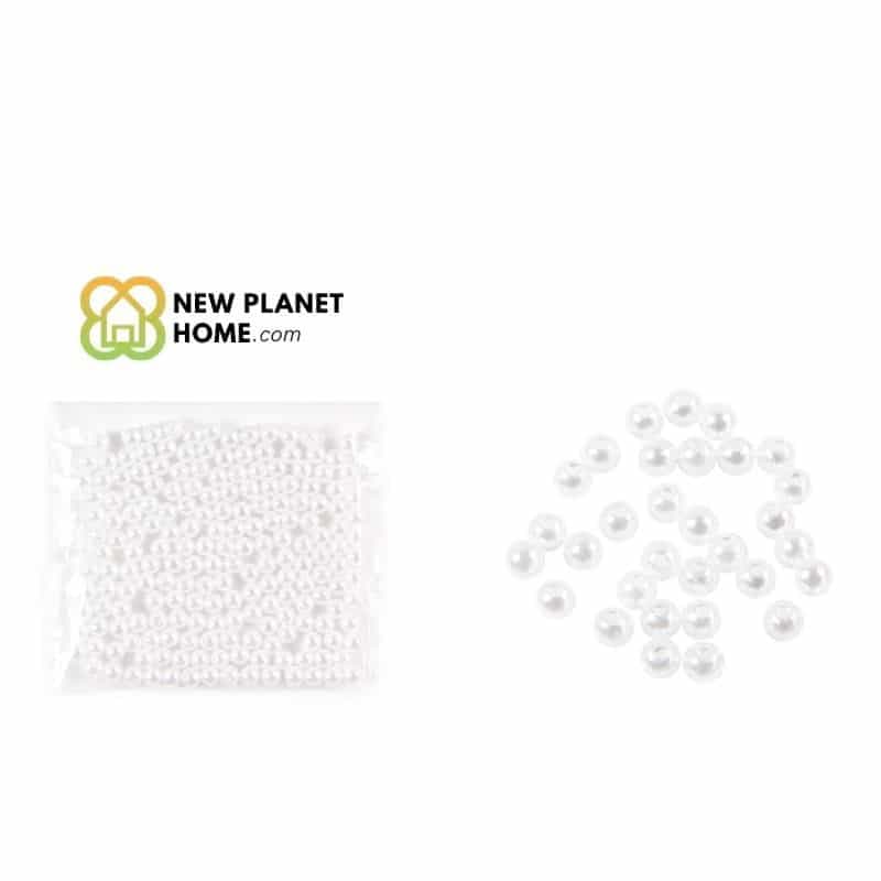 Perla blanca 6mm 20g/paquete