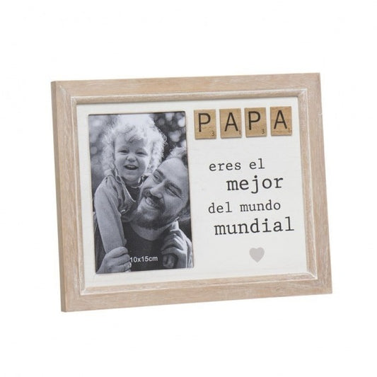 Portafotos de Madera Papa 25x1,5x20 cm