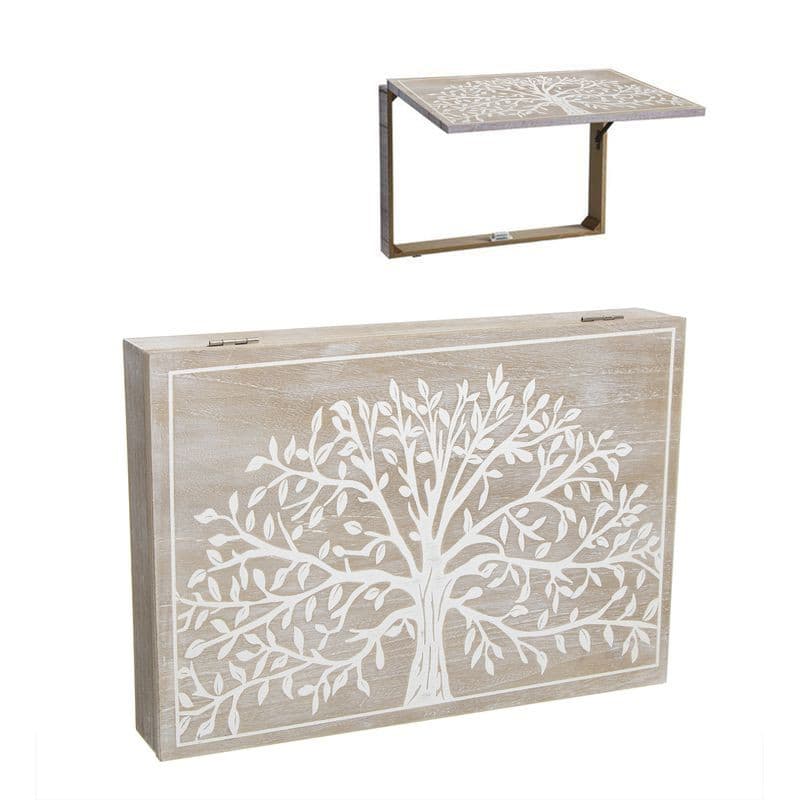 Tapa para Contador de Madera "Árbol de la Vida" 46x7x32 cm