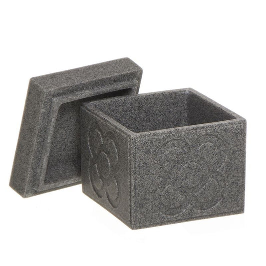 Caja "Panot" Resina 11x11x11cm