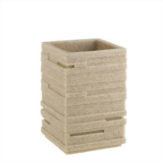 Vaso cuadrado "Arena"